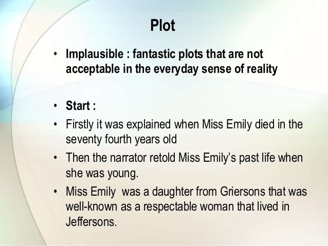 a rose for emily conflict with her father a rose for emily characters
